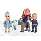 Conjunto com 5 Bonecos Frozen - Deluxe Collector Giftset