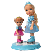 Conjunto Bonecos Frozen - Elsa e Anna com Patins