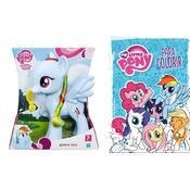 My Little Pony - Rainbow Dash 21cm com Livro Para Colorir