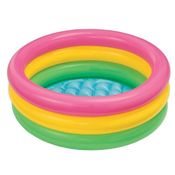 Piscina Inflável Pôr do Sol (colorida) 34 Litros Intex