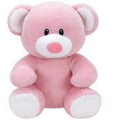 Baby Ty Médio - Princess Urso Rosa