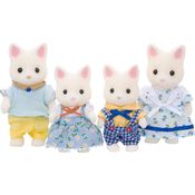 Sylvanian Families - Família Gato de Seda