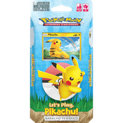 Pokemon Cartas Starter Deck - Baralho Temático - Lets Play, Pikachu