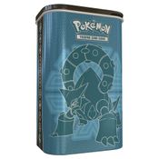 Pokemon Lata - Porta-Cards Zygarde/volcanion - Azul