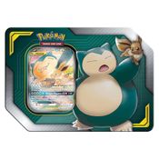 Pokemon Lata - Aliados-Gx - Eevee e Snorlax