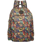 Mochila Infantil - 31x43 Cm - Nº 4 - DC Comics - Liga da Justiça - Teen - Xeryus