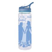 Squeeze com Bico Retrátil - 670ml - Disney - Frozen 2 - Azul - Dermiwil