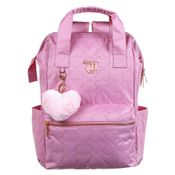 Mochila Escolar - 40Cm - Corações - Capricho - Rosa - DMW