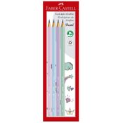 Lápis Grafite - EcoLápis - 4 Unidades - Tons Pastéis - Faber-Castell