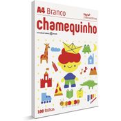 Papel Sulfite - A4 - Branco - Pacote 100 Folhas - Chamequinho