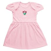 Vestido Infantil Fluminense Rosa Torcida Baby