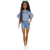 Boneca Barbie Fashionistas Negra - Shorts e Top Corações Grb63