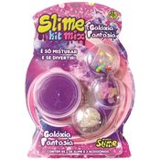 Geleca Slime Kit Mix - Galáxia Fantasia - Dtc