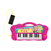 Teclado Glamouroso Barbie com Mp3