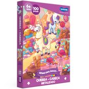 Quebra-Cabeça - 100 Peças - Reino de Doces - Toyster