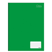 Caderno Brochura - 21x14 Cm - Capa Dura - 96 Folhas - Verde - Foroni