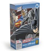 Quebra-Cabeça - DC Comics - Liga da Justiça - 100 Peças - Grow