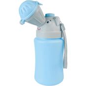 Mictório Infantil Portátil Buba com Tampa Azul 350ml 18m+ 14565