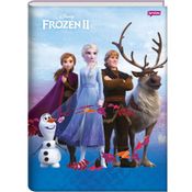 Caderno Brochura - 1/4 - Capa Dura - Frozen 2 - 96 Folhas - Jandaia