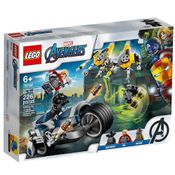 LEGO Super Heroes - Disney - Marvel - Avengers - Ataque dos Vingadores em Speeder Bike - 76142