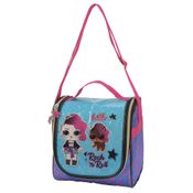 Lancheira Infantil com Garrafa e Porta Lanche - 24 Cm - LOL Surprise! - Roxo - Luxcel