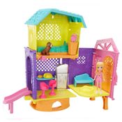 Playset e Mini Boneca - 25 Cm - Polly Pocket - Club House da Polly - Espaços Secretos - Mattel
