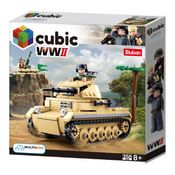 Blocos de Montar Cubic Tanque de Guerra WWII 356 Peças