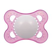 Chupeta - Original - Bico de Silicone SkinSoft - 0 a 6 Meses - Rosa - MAM