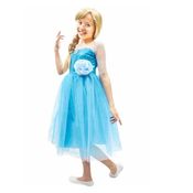 Fantasia Frozen Infantil Princesa Elsa Disney G 9 - 12