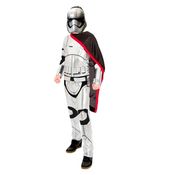 Fantasia Star Wars Infantil Longa Capitã Phasma Com Capa e Máscara