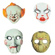 Máscara de Halloween Infantil e Adulto Jason It a Coisa Jogos Mortais