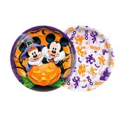 Decoração Halloween Disney Prato Descartável Mickey