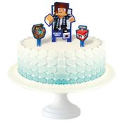 Topper de Bolo Minecraft AuthenticGames Pra Festa de Aniversário