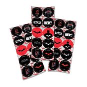 30 Adesivos Batman Original Decorar Tubetes Sacolas Caixinha
