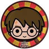 Prato Harry Potter Kids Descartável Para Festa de Aniversário