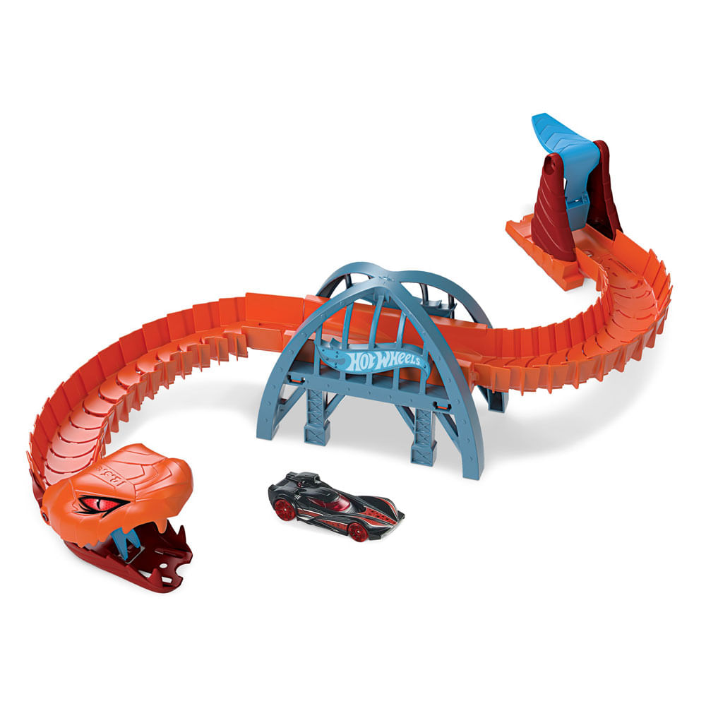 Brinquedos - Pista Hot Wheels City Ataque Aéreo do Dragão - Mattel