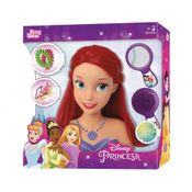 Boneca Princesas Disney Ariel Busto Styling Head Acessórios