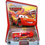 Disney Cars Carros Lightning Mcqueen w Bumper Stickers Chase