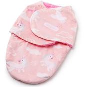 Cueiro Swaddle Enroladinho Ajustável - Unicórnio Rosa