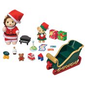 Sylvanian Families - Mr. Lion’s Winter Sleigh Lionel e Lawrence - Epoch