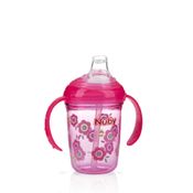 COPO TRITAN COM ALCA E BICO DE SILICONE 240ML ROSA - NB10567.086