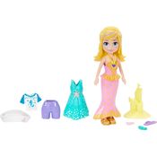 Polly Pocket - Pacote Fashion - Boneca Polly Sereia Gng72