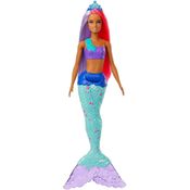 Boneca Barbie Sereia Azul Dreamtopia Mattel GJK09