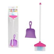 Kit Limpeza Infantil Fast Clean 2 Pecas Rosa Maral