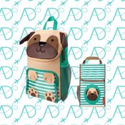 Kit Escolar Mochila Grande + Lancheira Cachorro Pug Skip Hop