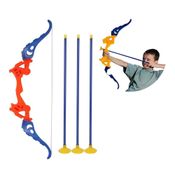 Arco E Flechas UltraMira Com 3 Flechas Laranja Well Kids