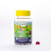 Melatonina Infantil de Spring Valley 1 mg Sono, 60 Gomas Vegetarianas