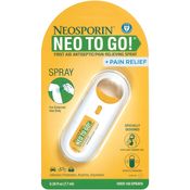 Spray antiséptico analgésico de primeiros socorros Neosporin