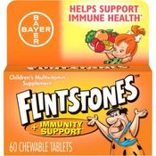 Multivitamínico Kids Flintstones Mastigável C/sup Imuni 60un