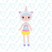 Boneca pelucia MeToo Jimbao